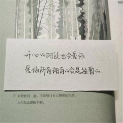 简单生活心态的句子